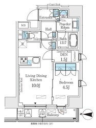 ベルファース錦糸町Southの物件間取画像